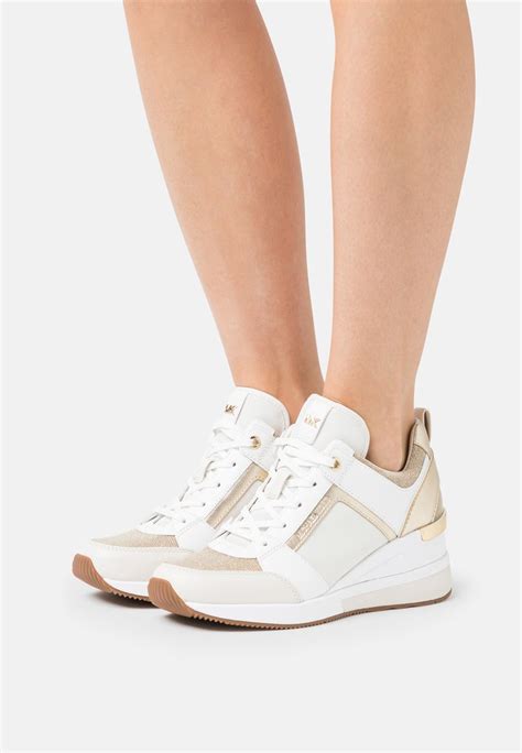 michael kors georgie sneaker|michael kors gold sneakers women.